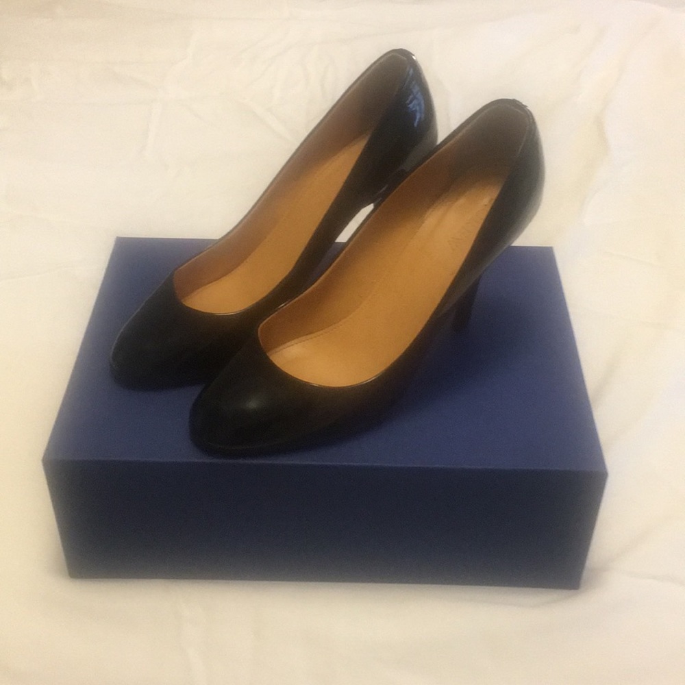 Black Patent Leather Pumps